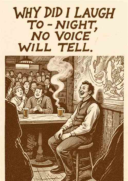 Why Did I Laugh To-Night? No Voice Will Tell