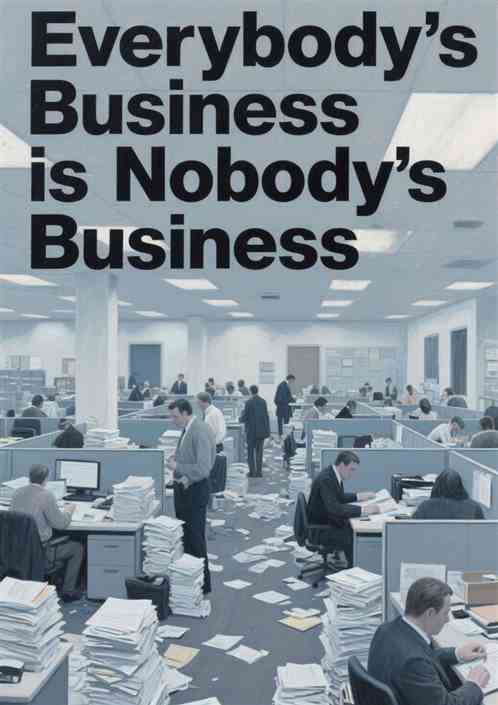 Everybody's Business is Nobody's Business