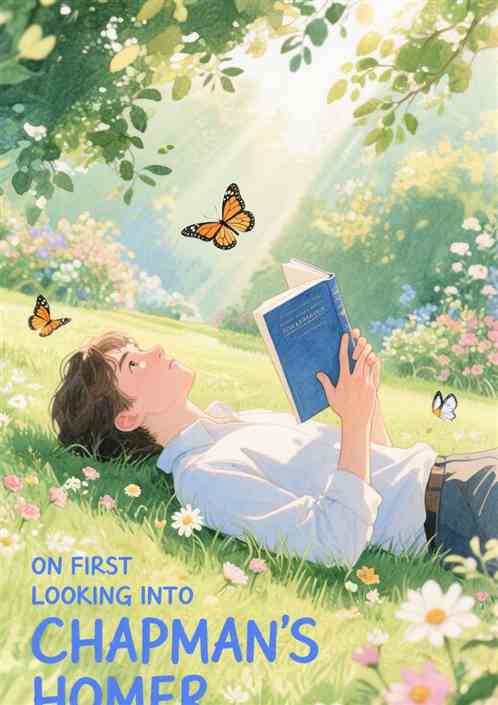 On First Looking into Chapman's Homer