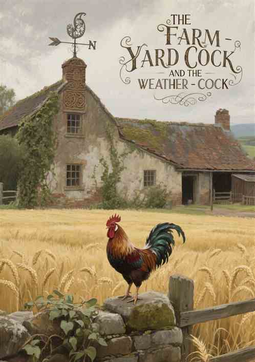The Farm-Yard Cock and the Weather-Cock